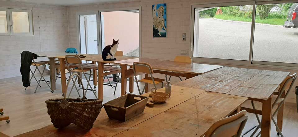 Valérie vous propose des cours de peinture pour les débutants et artistes confirmés, une approche des différentes techniques